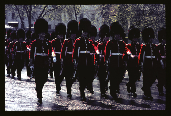 Il cambio della guardia, London 1974